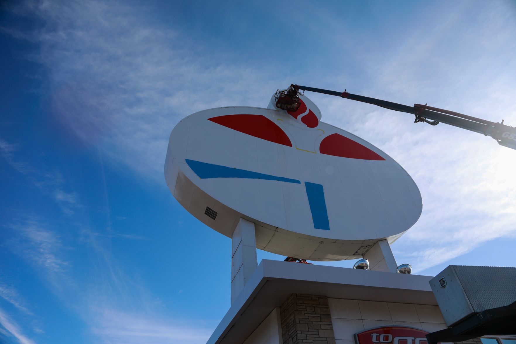 Amoco Sign